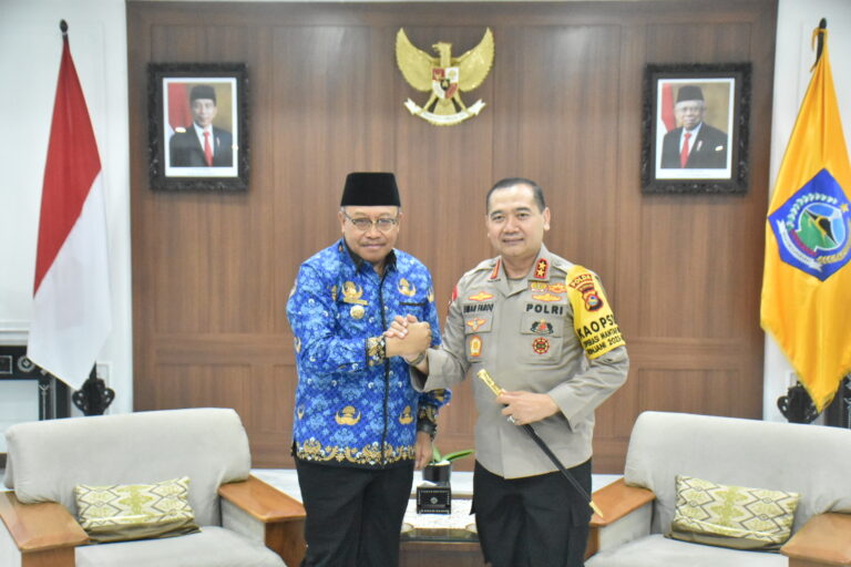 Kapolda Baru NTB Silaturahmi ke Pj Gubernur