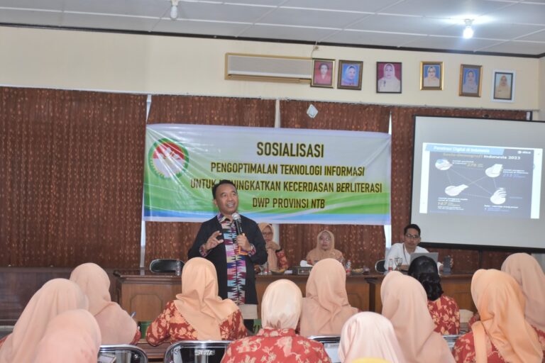 Kadis Kominfotik NTB :Optimalisasi Transformasi Digital untuk Peningkatan Literasi Digital dan Implementasi Layanan Publik
