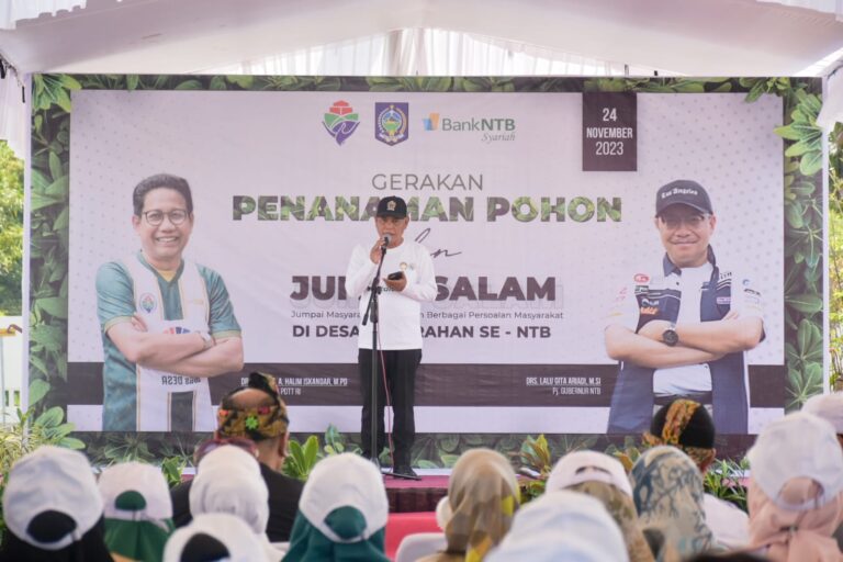 Pj Sekda Buka Jum’at Salam di Bike Park Meninting Batulayar Lombok Barat