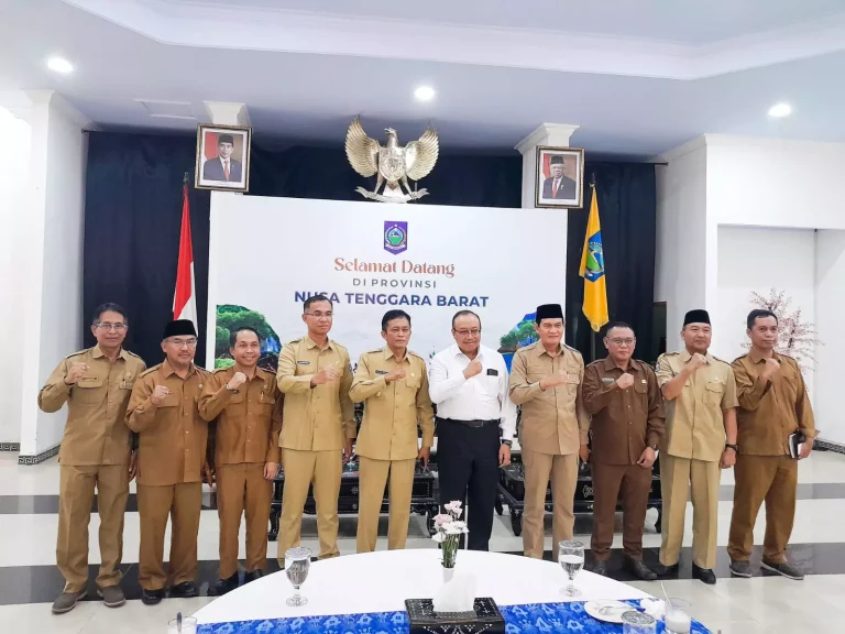 Silaturahmi Pemkab Lombok Tengah, Miq Gite ; Ini Contoh Bagus Bisa Diikuti Kabupaten/Kota se-NTB