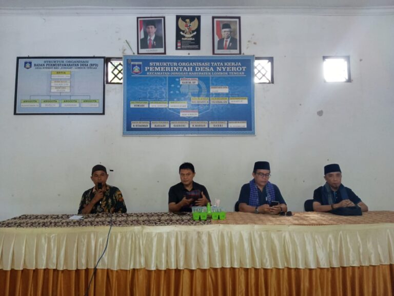 Diskop UKM NTB: Jum’at Salam di Desa Nyerot Kec.Jonggat Kab.Lombok Tengah