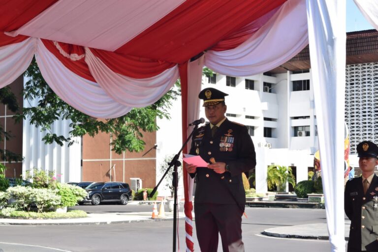 Peringatan Hari Bela Negara; Danrem 162 WB Sampaikan Amanat Presiden RI