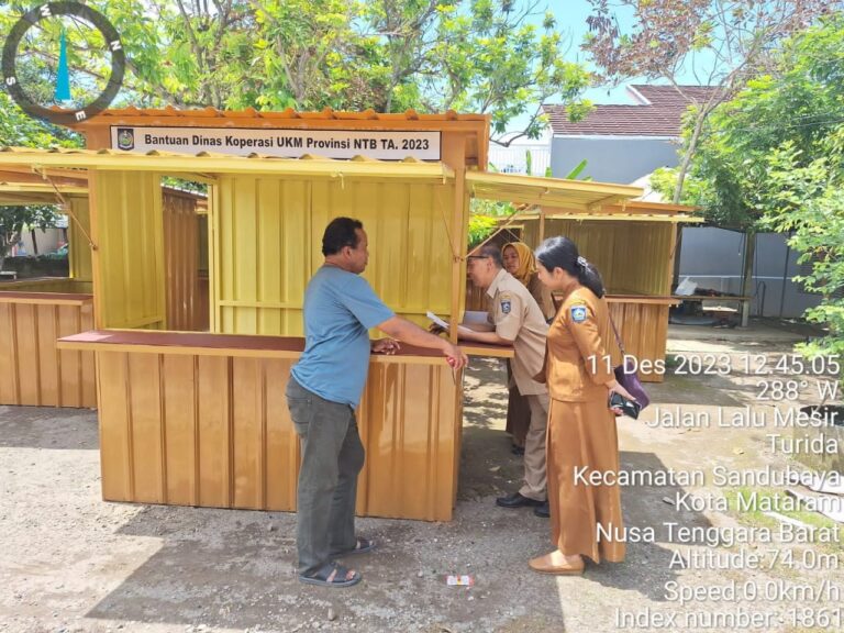 Pemeriksaan 10 Unit Booth Kontainer / Gerobak Usaha