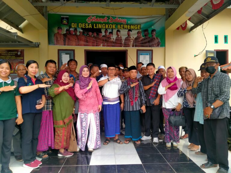 Jum’at Salam: Warga Desa Lingkok Berenge Curhat Masalah Air, Pupuk dan Minta Diklat Bagi UKM Pengerajin Ketak dan Perbengkalan