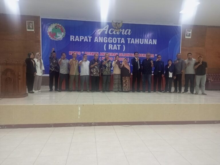 Rapat Anggota Tahunan (RAT) KSPPS Berkah Anugerah Sejahtera Bersama