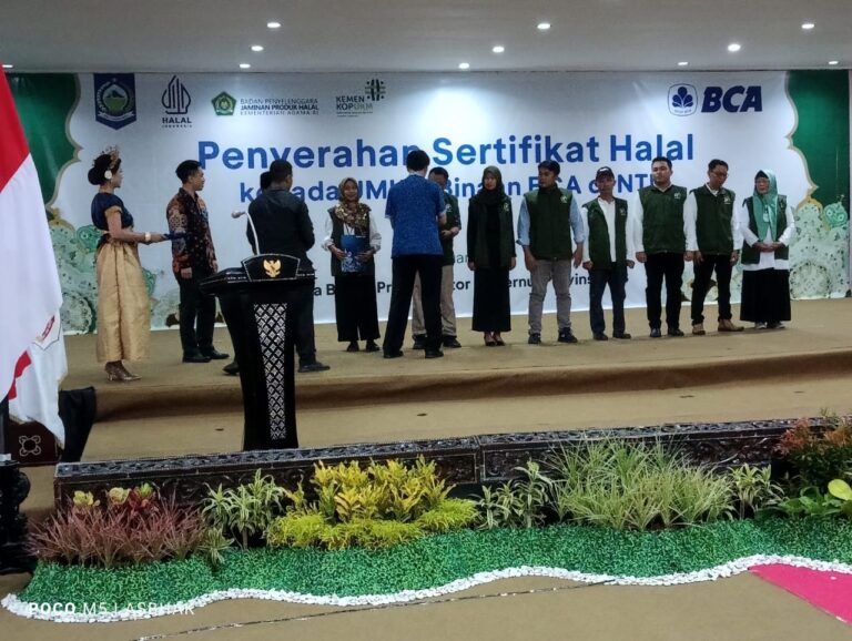 250 UMKM Dapat Sertifikat Halal