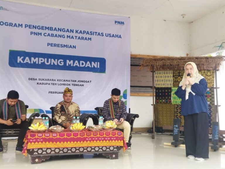 Peresmian Kampung Madani