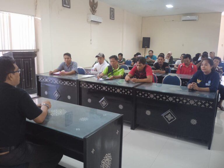 Pengarahan Kedisiplinan dan Penandatanganan Surat Pernyataan