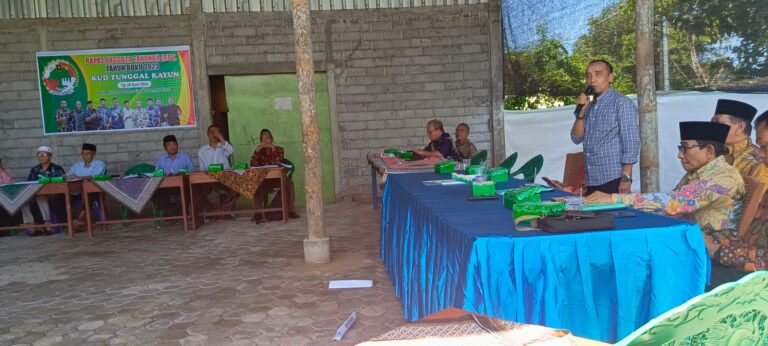 Rapat Anggota Tahunan (RAT) Tahun Buku 2023 KUD Tunggal Kayun