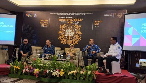 Workshop Pengembangan Ekosistem Ekonomi Kreatif di Provinsi Nusa Tenggara Barat