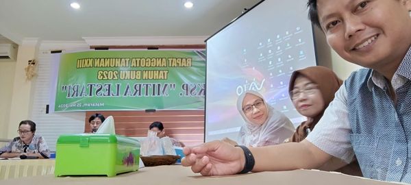 Rapat Anggota Tahunan {RAT) KSP Mitra Lestari yang Ke XXIII