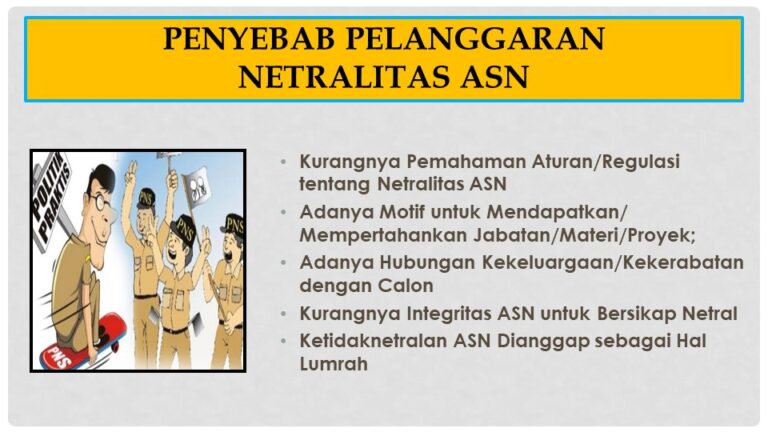 ASN Harus Netral Dalam Pemilikada