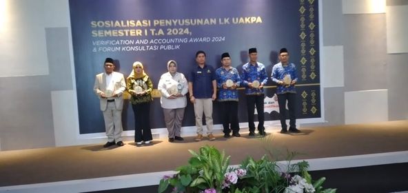 Sosialisasi dan Penerimaan Verification and Accounting Award 2024