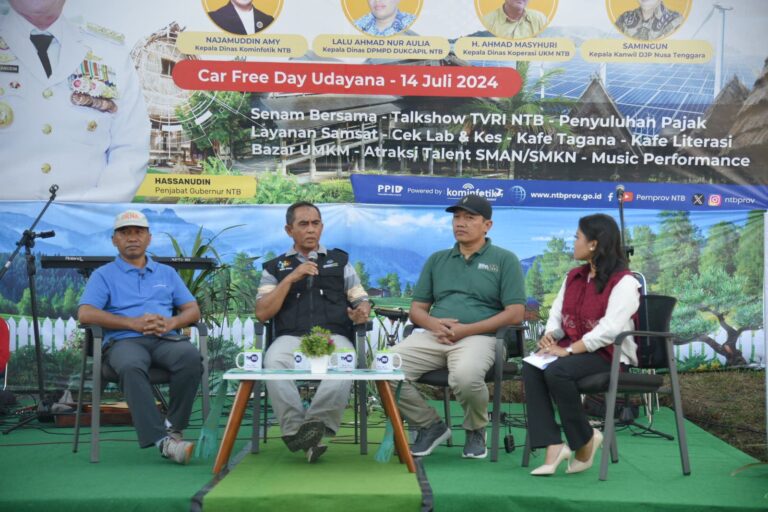 Rangkain HUT Koperasi ke-77, di Talk Show Kick of TTG Nusantara Kadis Koperasi UKM NTB Ajak Semua Pihak Hidupkan Koperasi