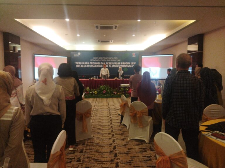 FGD Peningkatan Digitalisasi Produk UKM