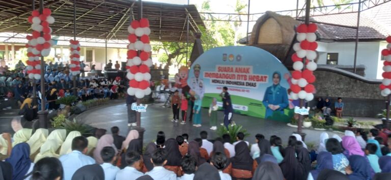Puncak Hari Anak Nasional ke 40 Tingkat Provinsi NTB