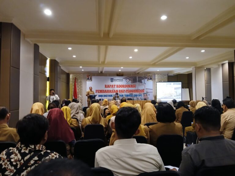 Rapat Koordinasi Pembahasan RKP Perusahaan Dana Bagi Hasil Cukai Hasil Tembakau.