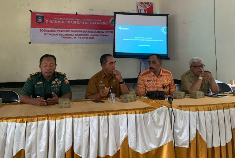 Sosialisasi Pembentukan Kopdes Merah Putih di Kecamatan Batukliang