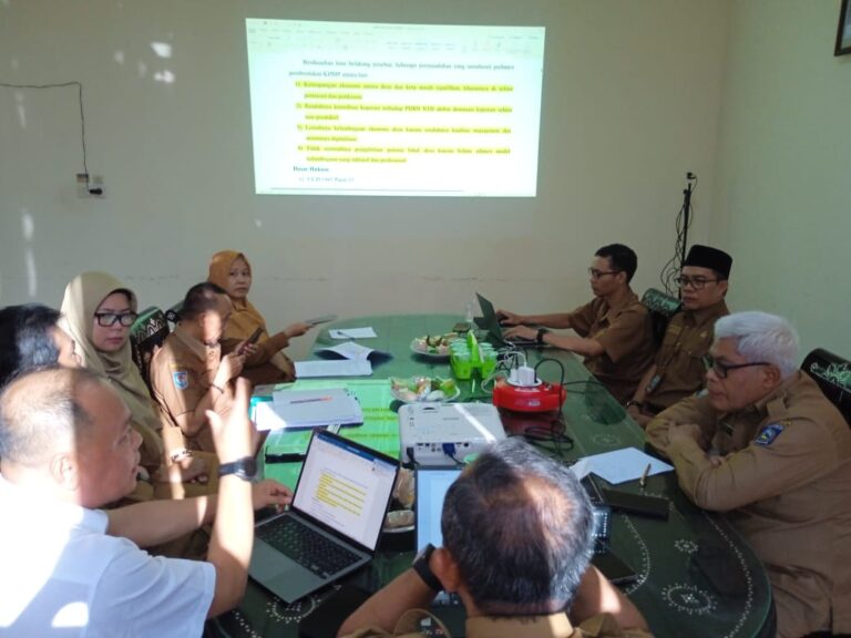 Zoom Meeting Koordinasi Persiapan Launching Kopdes/kel Merah Putih