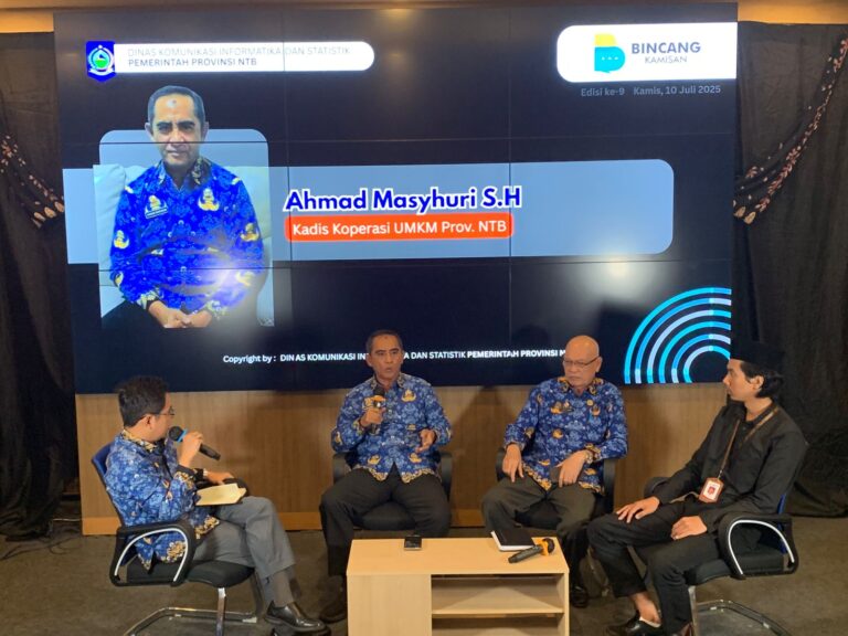 Bincang Kamisan Bersama Kadiskop UKM NTB dan Ketua KDMP Kekeri