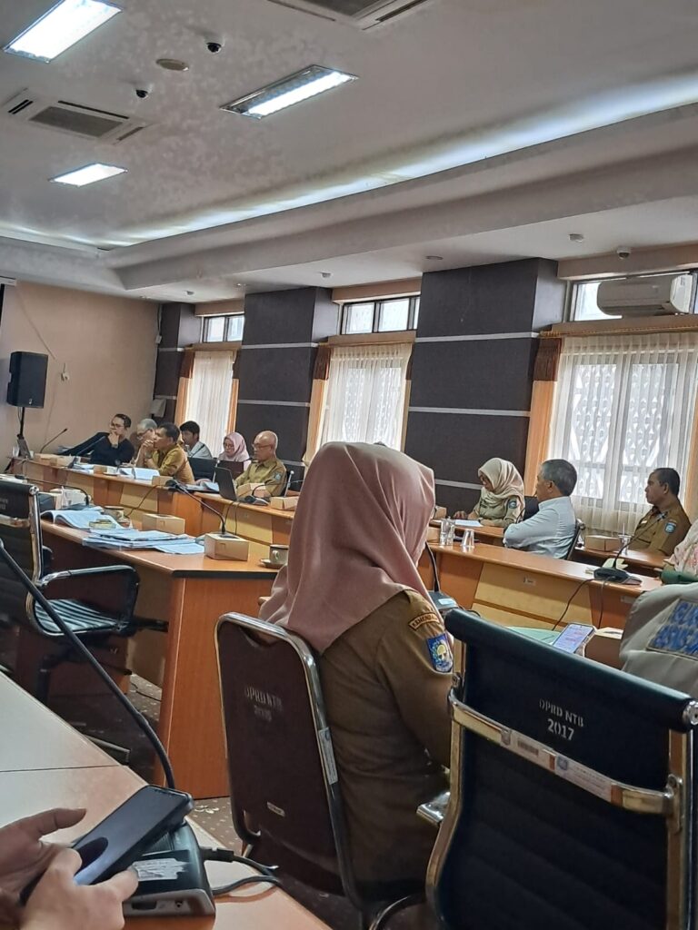 Rapat Pansus DPRD membahas Raperda RPJMD Provinsi NTB 2025-2029