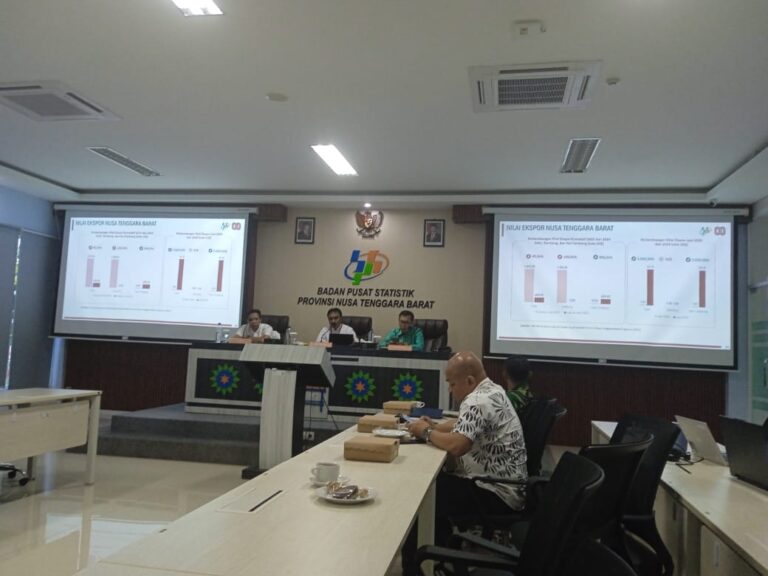 BPS NTB Merilis Data Terbaru Mencakup Lima Indikator Utama di Tahun 2025
