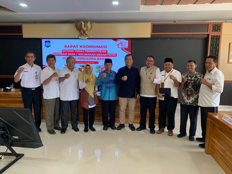 Rakor Satgas Pembentukan Koperasi Desa/Kelurahan Merah Putih