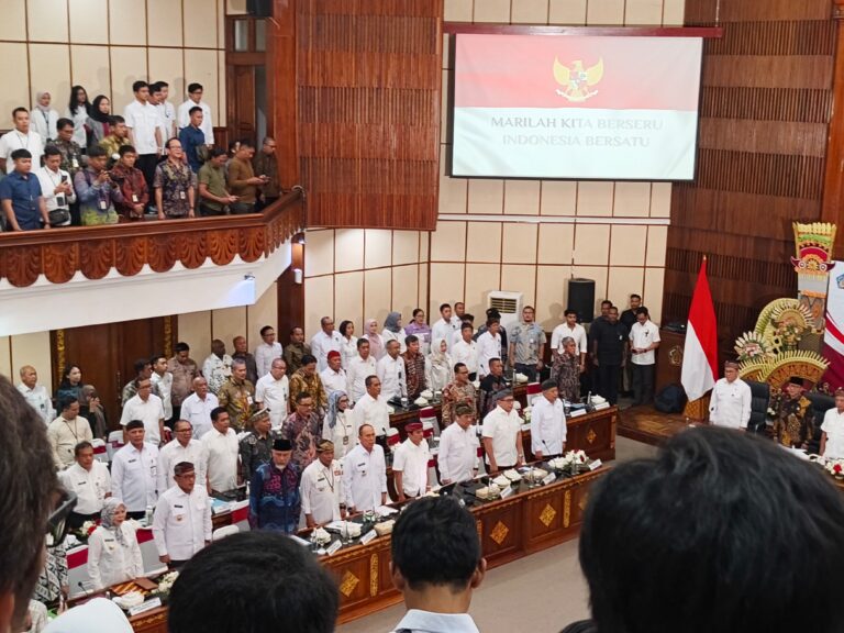 Rapat Konsolidasi Nasional dan Percepatan Operasionalisasi Koperasi Desa/Kelurahan Merah Putih di Bali