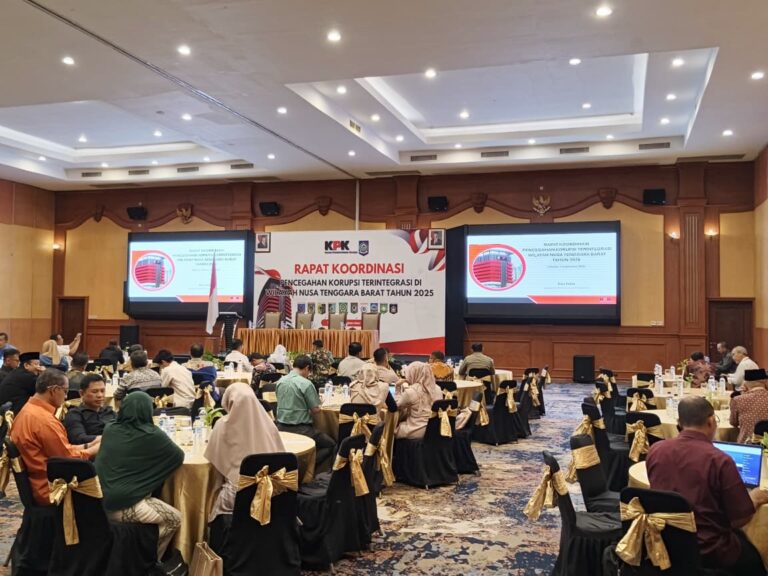 Kadiskop UKM NTB Hadiri Rakor Pencegahan Korupsi Terintegrasi