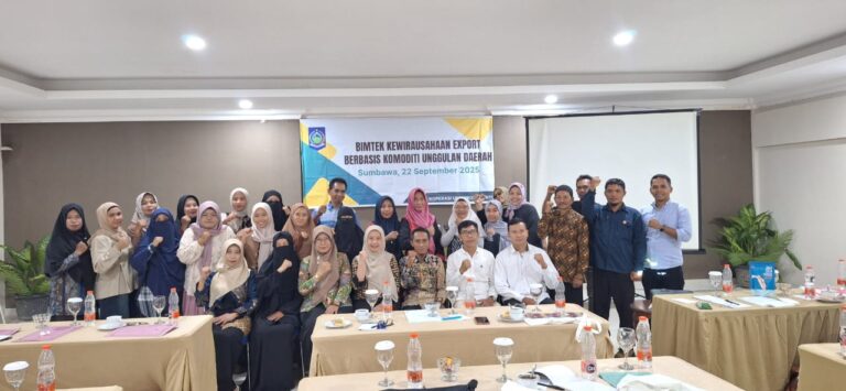 Bimtek Kewirausahaan Ekspor Dorong UMKM Sumbawa Tembus Pasar Global