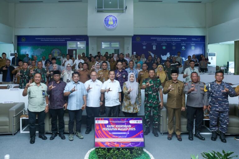 Kadis Koperasi UKM NTB Hadiri Rakor Pemantapan MotoGP Mandalika 2025