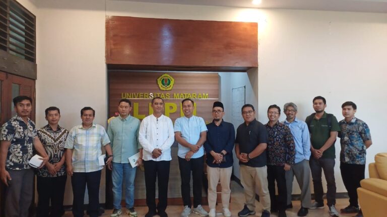 Kadiskop UKM NTB Hadiri Diskusi Penguatan Kolaborasi antara LPPM Unram dan OPD