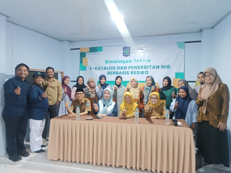 Dinas Koperasi UKM NTB Gelar Bimtek E-Catalog dan Penerbitan NIB Berbasis Risiko di Dompu