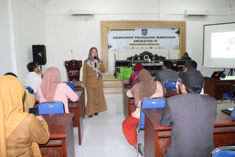 Workshop Kemasan dan Desain Fashion Wastra NTB Hadir untuk Tingkatkan Kualitas Produk UMKM