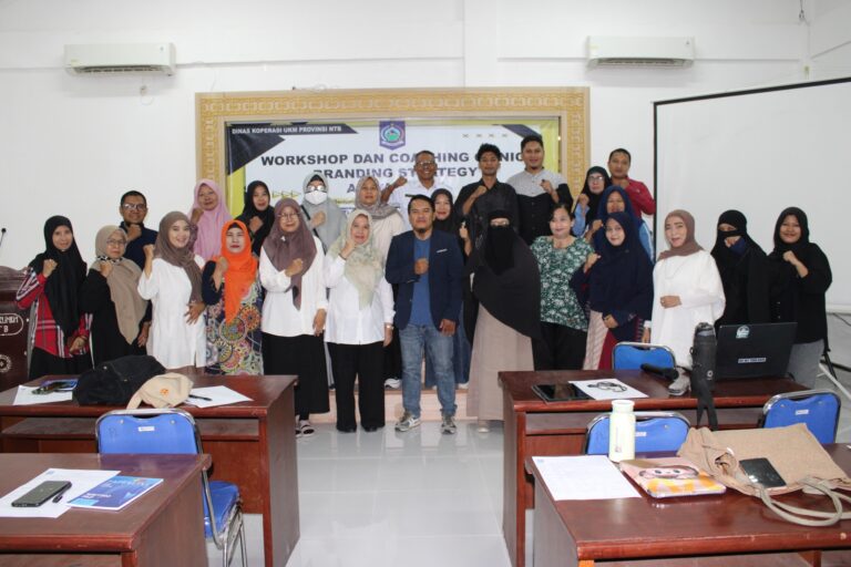 Tiga Workshop UMKM Digelar Serentak, Dinas Koperasi NTB Dorong Penguatan Kompetensi Pelaku Usaha