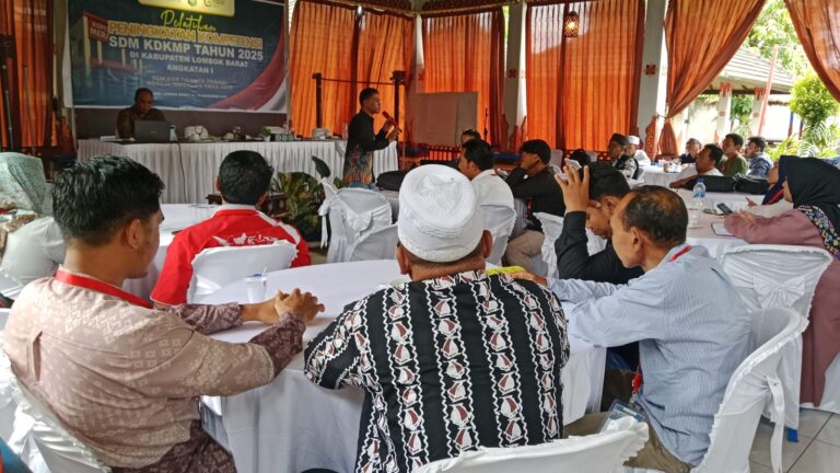 Diskop UKM NTB Lakukan Monev Pelatihan Pengurus Koperasi di Lombok Barat