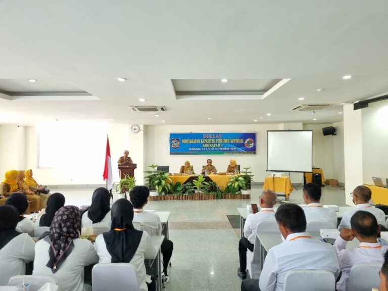 Diklat Peningkatan Kapasitas Pengurus Koperasi Pertambangan